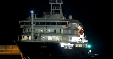 Hantavirus-stricken cruise ship arrives in Tenerife