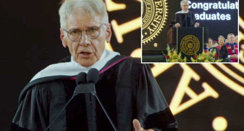 Harrison Ford urges Arizona State graduates to 'extend social justice' during commencement speech
