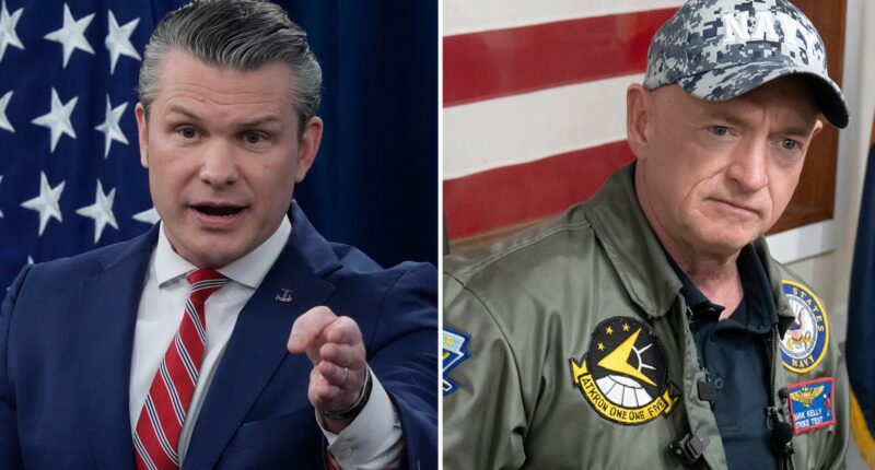 Hegseth says Pentagon will review Mark Kelly's public statements about classified briefing amid ongoing feud