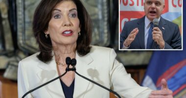 Hochul proposes $500M pension sweetener as she battles unions in budget stand-off