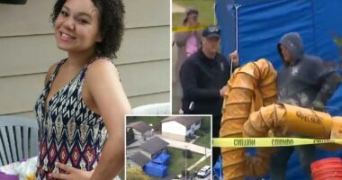 House close to where Kianna Galvin, 17, vanished 10 years ago excavated over 'anamolies' underground