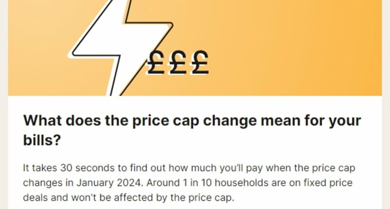 How much will YOUR energy bill go up? Use our calculator to find out how the 5% Ofgem price cap rise will affect your gas and electric costs in January