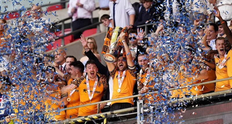 Hull City secure Premier League promotion after late McBurnie winner