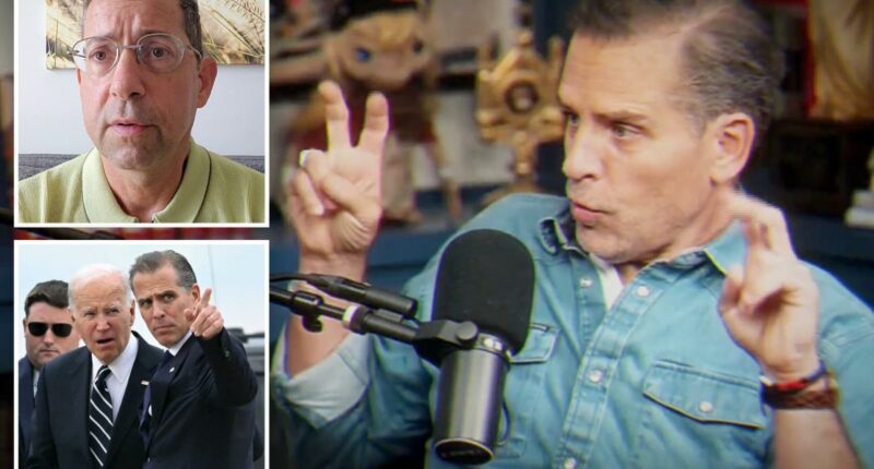 Hunter Biden claims Israeli intelligence is behind corruption allegations against him and Joe