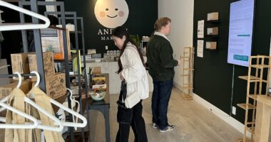 I took a driverless car to a store run by an AI agent - it was weird