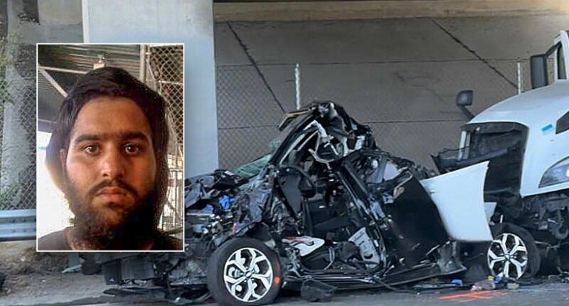 Illegal immigrant truck driver from India arrested in deadly California hit-and-run after Biden release