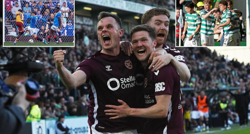 In the Scottish football crucible, Hearts get the breaks while Rangers are left needing snookers... and Celtic might just need to rely on pot luck!