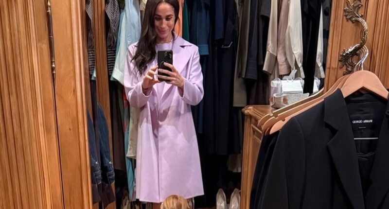 Is this a clue that Meghan's launching her own fashion brand?