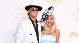 Jaxson Dart and model girlfriend among celebrities at Kentucky Derby
