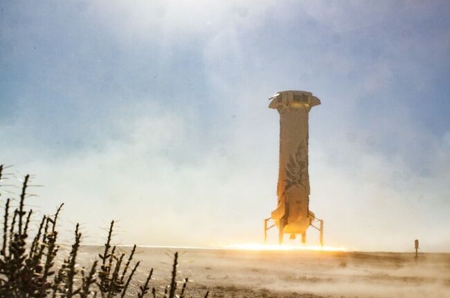 Jeff Bezos Launch Vehicle Explodes in Gargantuan Fireball — Elon Musk Notes: 'Rockets Are Hard'
