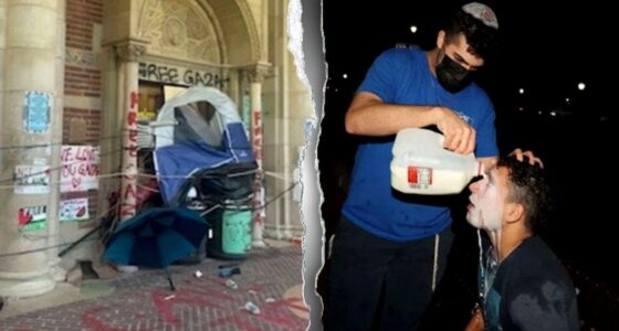 Jewish UCLA students beaten with sticks, pepper sprayed and knocked out by anti-Israel campus mob: lawsuit