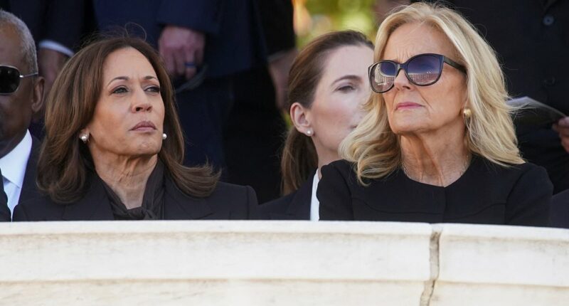 Jill Biden's shadow role in Kamala Harris's doomed campaign exposed in bombshell leaked DNC dossier on 2024 loss