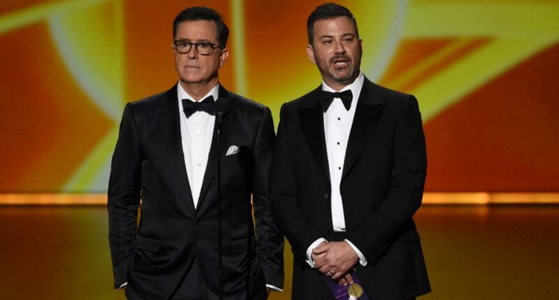 Jimmy Kimmel just made a quiet move to pay respect to Stephen Colbert's final show
