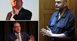 John Fetterman vehemently rejects pressure to ditch Democrats for Republican party