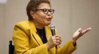 Karen Bass called out for stunning mayoral debate decision
