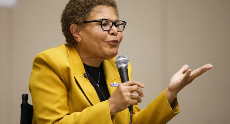 Karen Bass called out for stunning mayoral debate decision