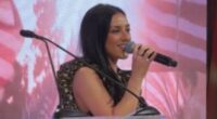 Kash Patel's girlfriend belts out the national anthem for boyfriend