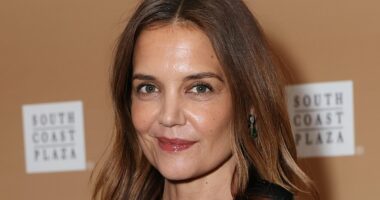 Katie Holmes, 47, looks better than EVER on red carpet in black dress