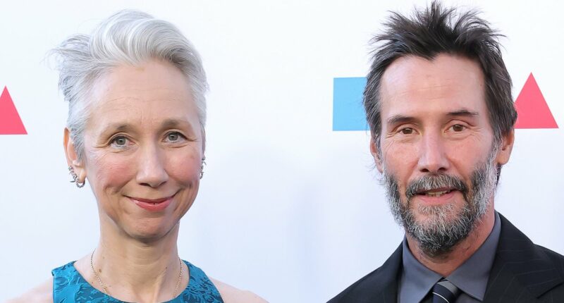 Keanu Reeves' girlfriend offers a rare glimpse into their romance