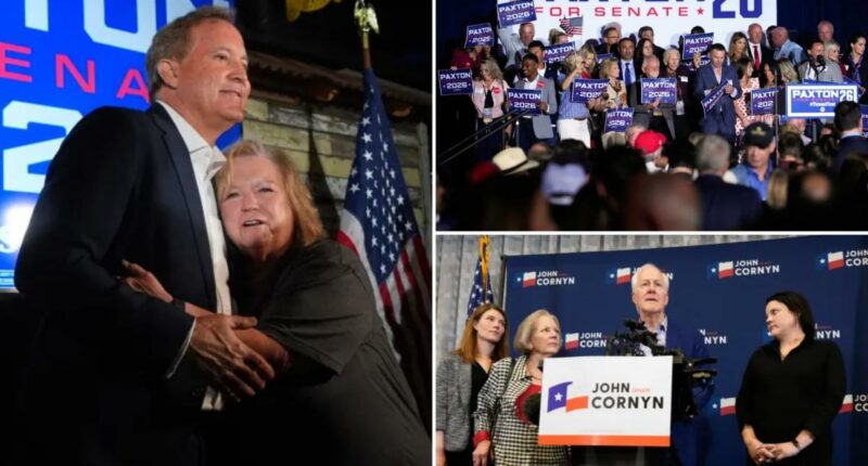 Ken Paxton swamps John Cornyn in Texas GOP Senate runoff after securing Trump endorsement