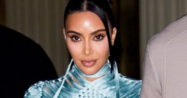 Kim Kardashian hold hands in public with Lewis Hamilton for first time