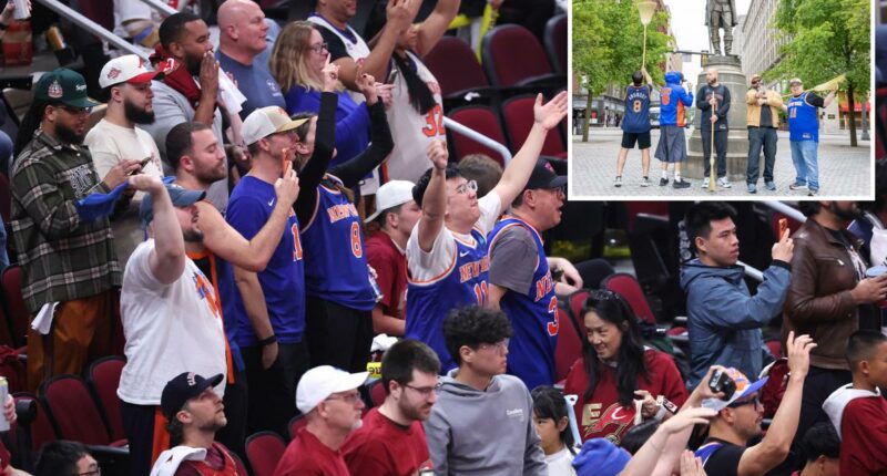 Knicks fans flock to Cleveland to watch team 'sweep' Cavaliers for much cheaper ticket prices