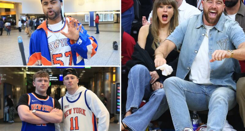 Knicks fans ticked at Taylor Swift, Travis Kelce rooting against team ahead of NYC nuptials