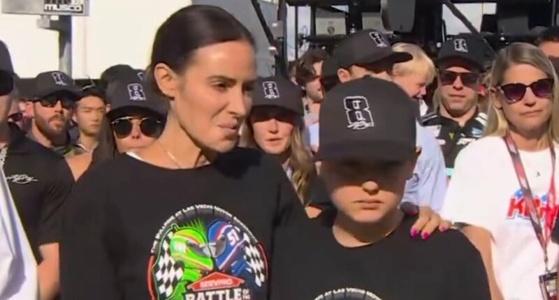 Kyle Busch's wife and son seen for first time since his death