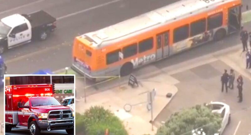 LA Metro bus kills pedestrian near Santa Monica Pier