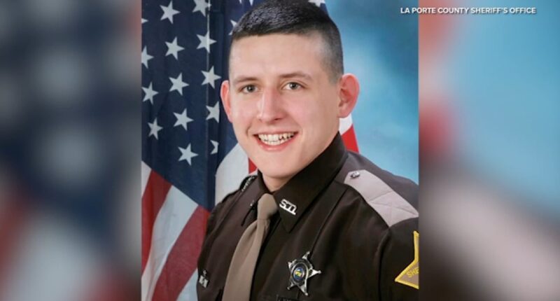 La Porte County Deputy Jon Samuelson, shot at Franciscan Health Michigan City hospital, undergoes 8-hour surgery; suspect charged