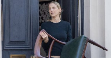Lady Gabriella Windsor enlists her aristocratic friend to help her move as royal leaves her London flat two years after losing husband