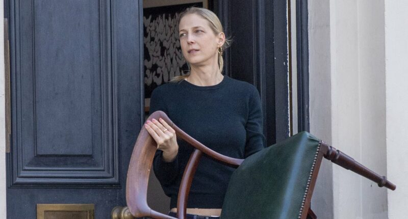 Lady Gabriella Windsor enlists her aristocratic friend to help her move as royal leaves her London flat two years after losing husband