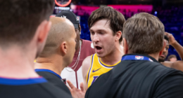 Lakers confront officials after Game 2 loss; JJ Redick says LeBron James gets 'worst whistle of any star'