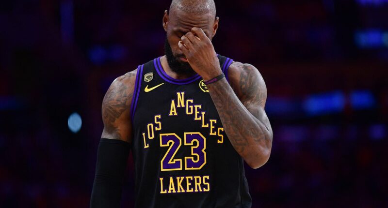 LeBron James hits career crossroads in LA as Lakers are SWEPT by OKC
