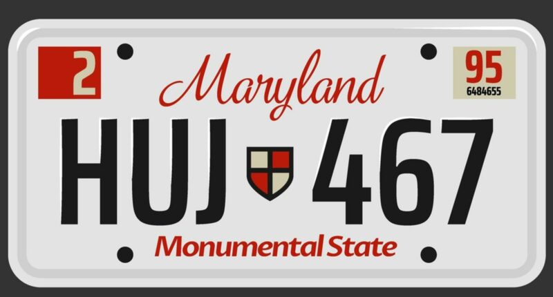 License plate numbers from husband's old car he refuses to get rid of earn Maryland woman $50K lottery prize