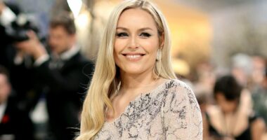 Lindsey Vonn hits miraculous recovery milestone as she dazzles at the Met Gala three months on from horrific Olympics crash