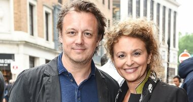 Loose Women star Nadia Sawalha's husband Mark Adderley is elected as London councillor - after being suspended from Green Party over 'antisemitism rants' on YouTube