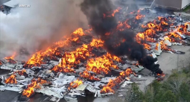 Lumber mill explosion Maine: Firefighter killed, 11 injured in Searsmont, Maine fire and silo explosion at Robbins Lumber