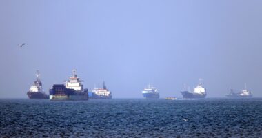 Maersk ship transits Strait of Hormuz under U.S. military protection
