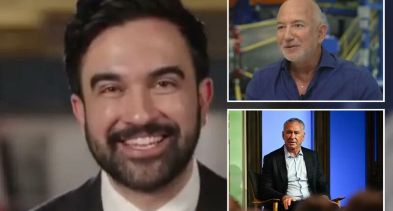 Mamdani admits Ken Griffin ghosted him after viral video -- but doubles down on billionaires like Jeff Bezos paying 'fair share' of taxes