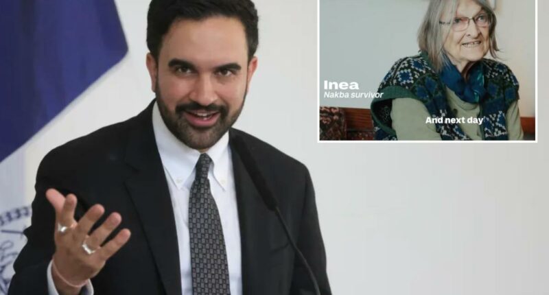 Mamdani doubles down on Nakba video, brushes off snubs to his âJewish Heritageâ eventÂ 