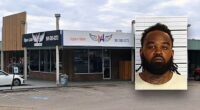 Man accused of biting infant during erratic dash through businesses before restaurant arrest