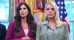 Man indicted for allegedly posting gruesome death threats against Kristi Noem, Pam Bondi on social media