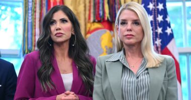 Man indicted for allegedly posting gruesome death threats against Kristi Noem, Pam Bondi on social media