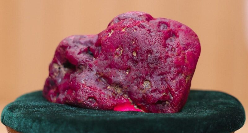 Massive 11,000-carat ruby believed to be second-largest ever found in conflict-ridden country