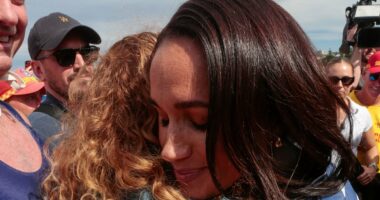 Meghan says 'it's always important to me that the correct designer is credited' after she was criticised for 'selling' outfit she wore while meeting Bondi beach terror attack survivors