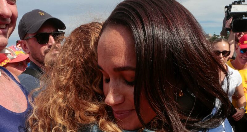 Meghan says 'it's always important to me that the correct designer is credited' after she was criticised for 'selling' outfit she wore while meeting Bondi beach terror attack survivors