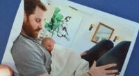 Meghan shares unseen photo of Archie asleep on Harry's chest as a baby