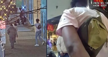 Men attack septuagenarian and then go to nearby McDonald's