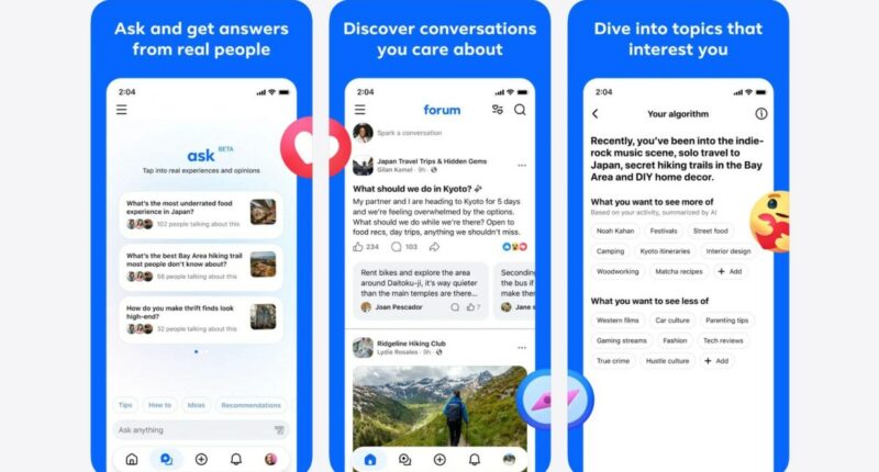 Meta’s Forum is part Reddit, part Facebook, and part Google AI Overview